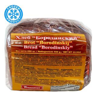 Borodinski Rye Bread Frozen - Бородинский хлеб 450g