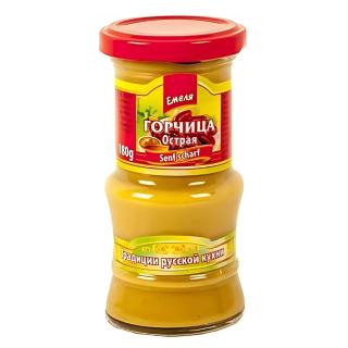 Μουστάρδα εξαιρετικά Καυτερή - Горчица Острая 180g EMELA