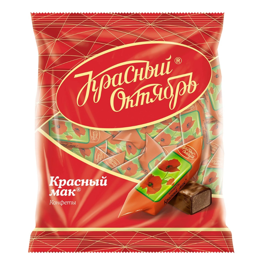 Chocolate Praline Krasnii Mak 250g KRASNY OKTYABR