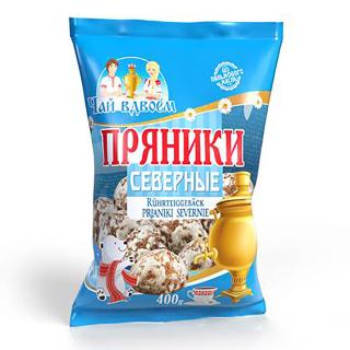 Πριάνικι Ζαβάρνιε (Пряники) 400g Чай вдвоем