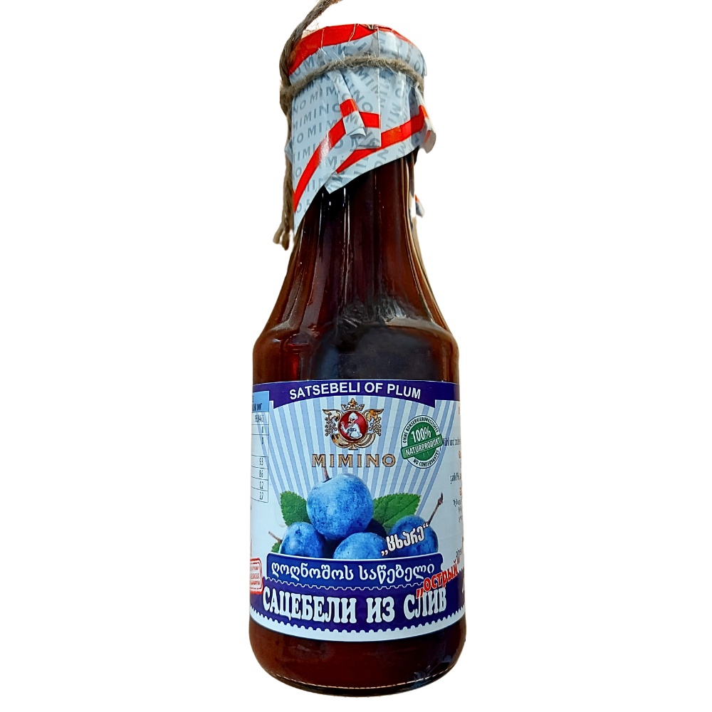 Hot Satsibeli Sauce with Plum 310ml MIMINO