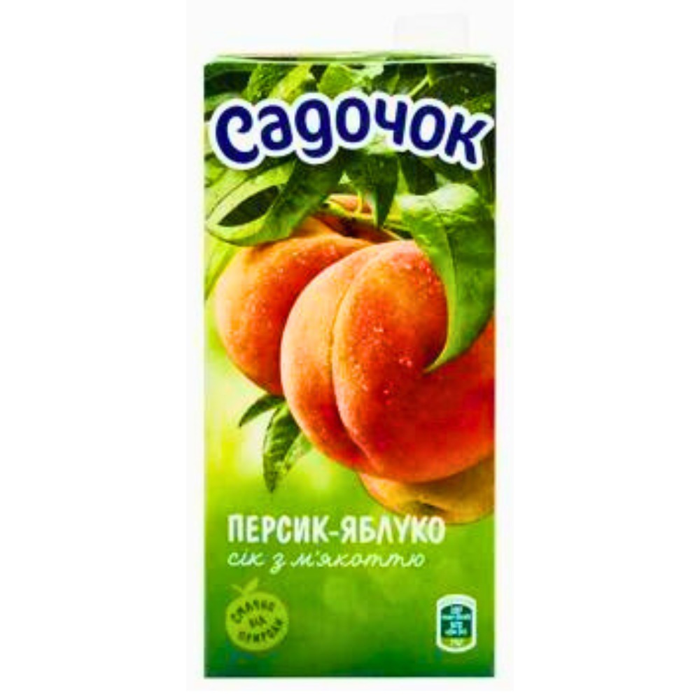 Fruit Drink Peach Apple 950ml SADOCHOK