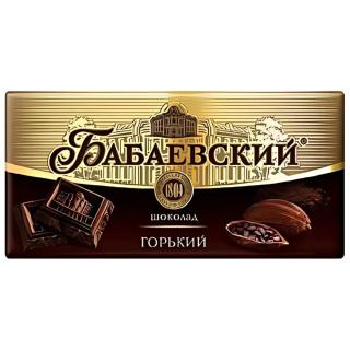 Dark Chocolate Bar - Шок. плитка "Бабаевский" горький 90g BABAEVSKI