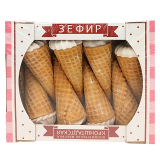 Ζαχαρωτό Λευκό σε Βάφλα με Γεύση Βανίλια 360g KFK