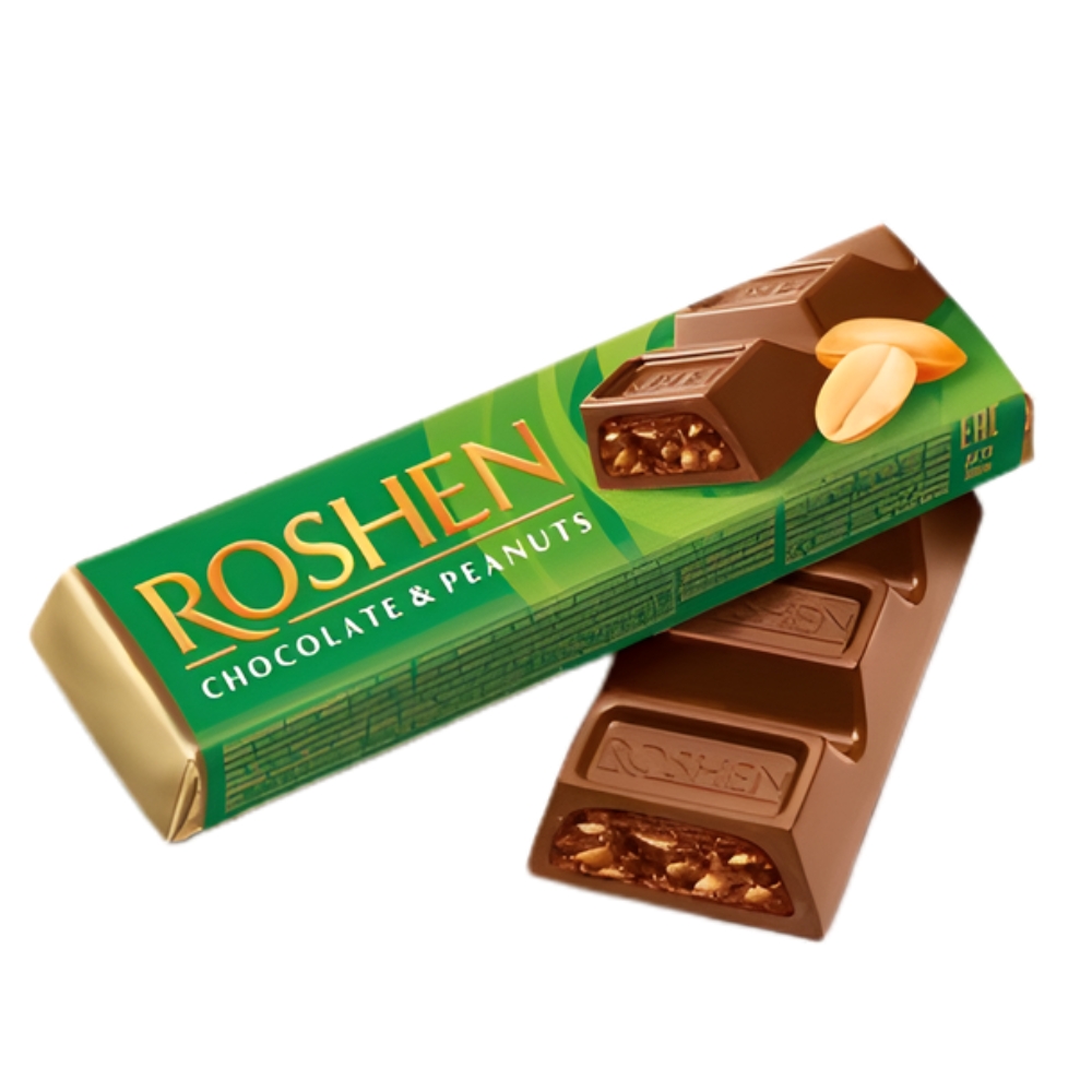 Milk Chocolate Peanut 38g ROSHEN