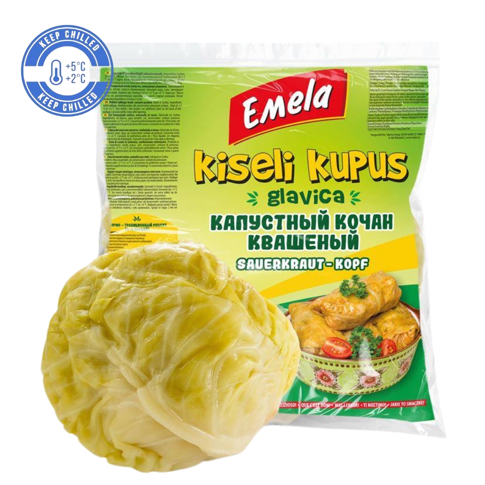 Ολόκληρο Κεφάλι Λάχανο Τουρσί 1,5-2kg EMELA
