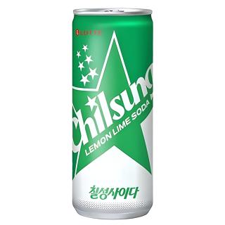 Ανθρακούχο Αναψυκτικό Λεμόνι & Λάιμ Chilsung 250ml LOTTE