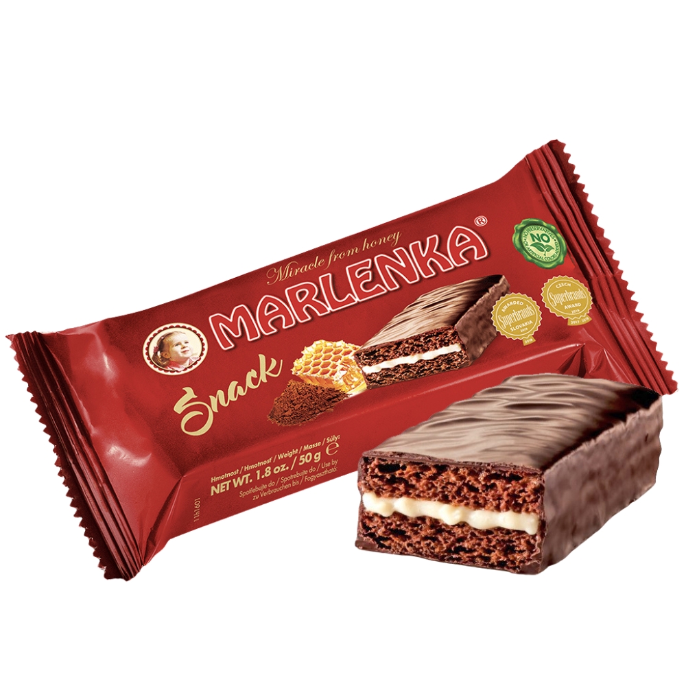 Γλυκό Σνακ Με Μέλι και Κακάο 50g MARLENKA