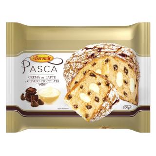 Πασχαλινό Κέικ με Κρέμα και Σοκολάτα 500g BOROMIR