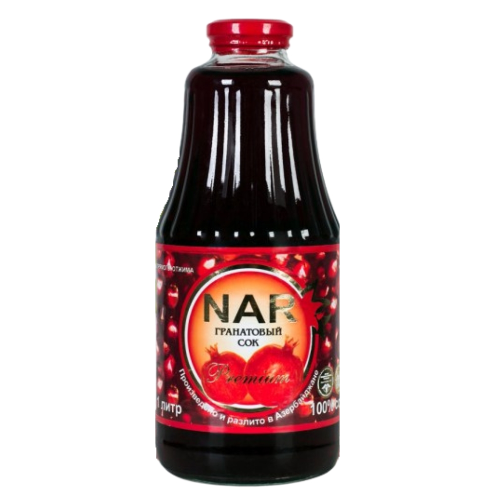 Χυμός Ροδιού 100% 1000ml NAR