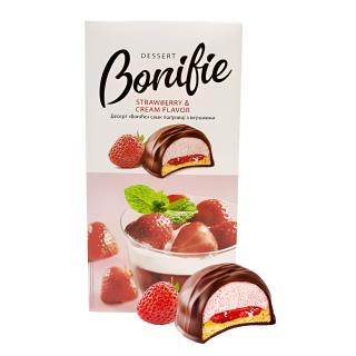 Γλύκισμα Bonifie-Bonjour με Ζελέ Φράουλα 232g KONTI