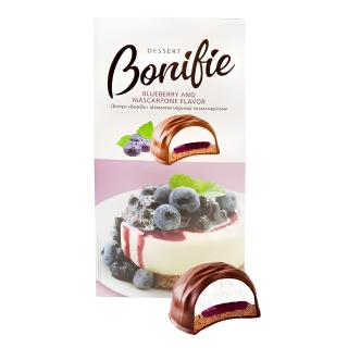 Γλύκισμα Bonifie-Bonjour με Ζελέ Μύρτιλο/Μους Μασκαρπόνε 232g KONTI