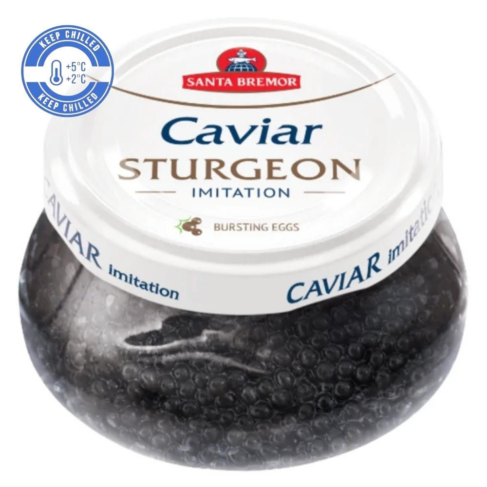 Black Sturgeon Caviar Imitation 230g SANTA BREMOR