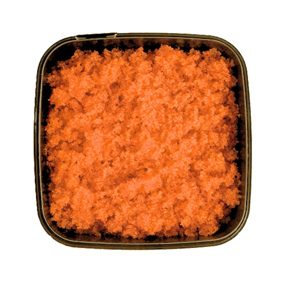 Tobikko Orange - Πορτοκαλί Αβγά Χελιδονόψαρου Κατεψυγμένα 80g SHIMAMI