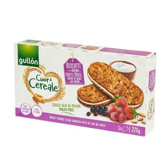 Cuori Di Cereale Crema Yogurt & Fruit 220g GULLON