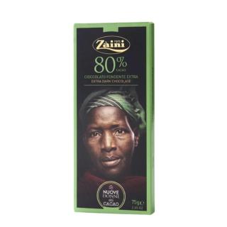 Μαύρη Σοκολάτα 80%  The New Women of Cocoa 75g ZAINI 1913