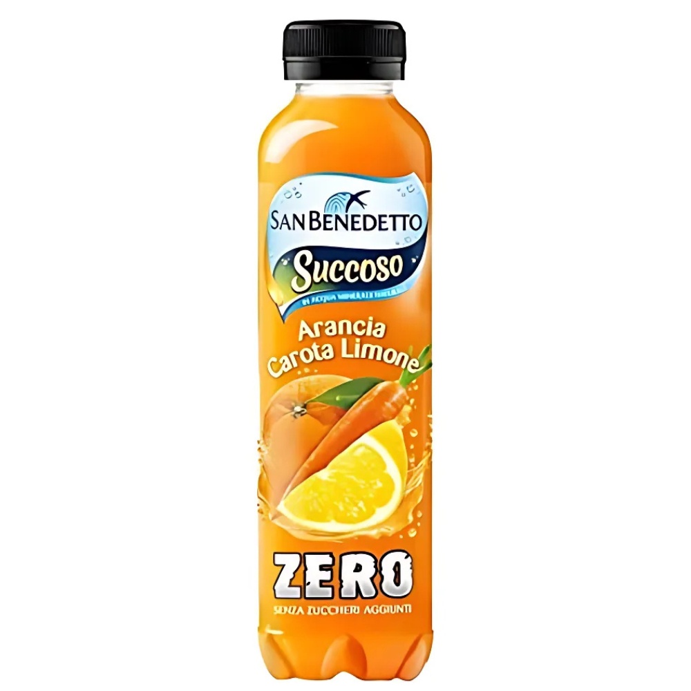 Fruit Drink Orange-Carrot-Lemon Zero Sugar 400ml SAN BENEDETTO