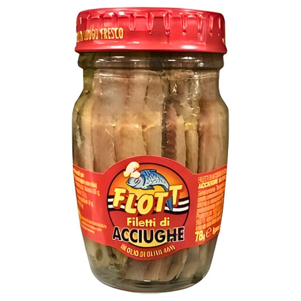 Anchovy Fillets in Olive Oil 78g FLOTT