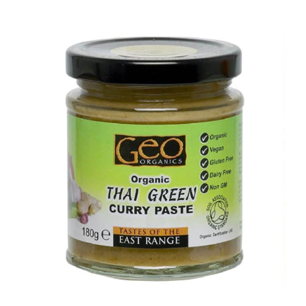 Organic Thai Green Curry Paste 180g GEO ORGANICS