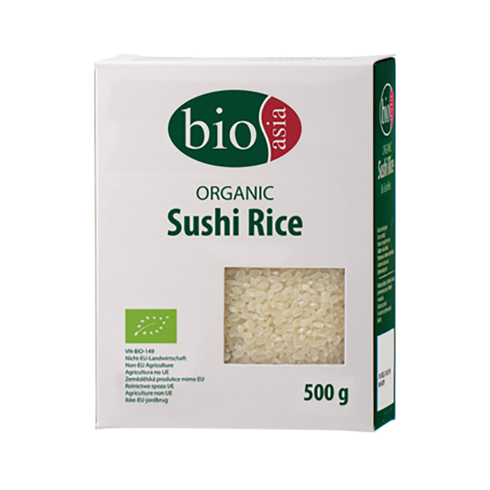 Organic Sushi Rice 500g BIOASIA