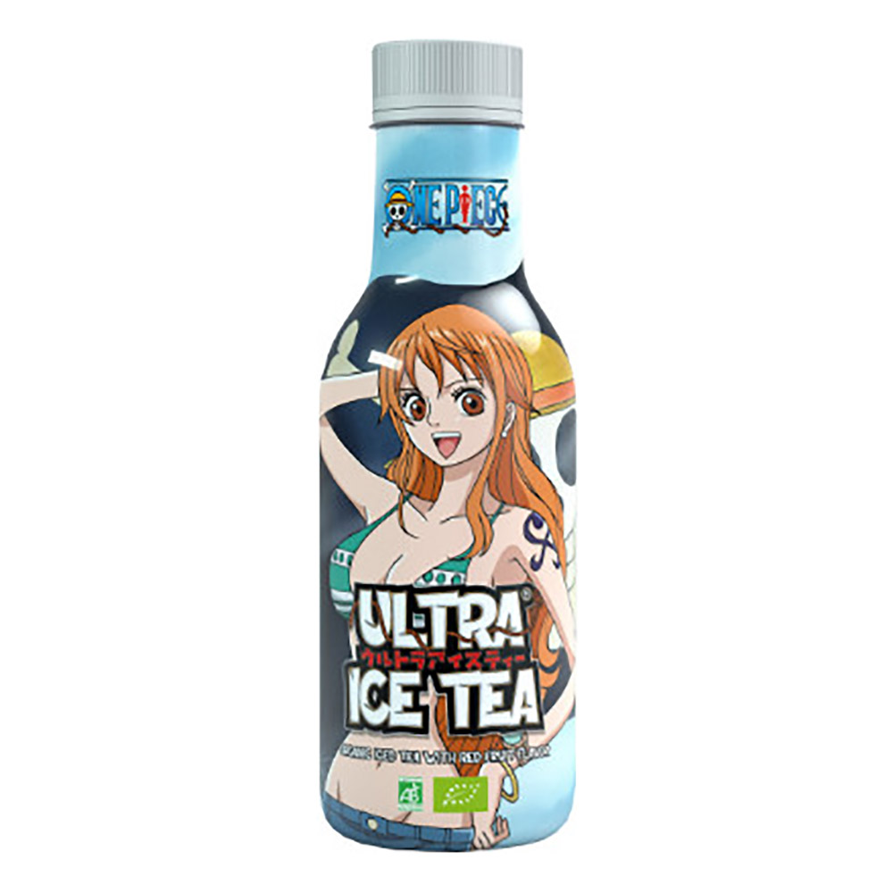 Βιολογικό Παγωμένο Τσάι με Γεύση Κόκκινων Φρούτων One Piece Nami 500ml ULTRA ICE TEA