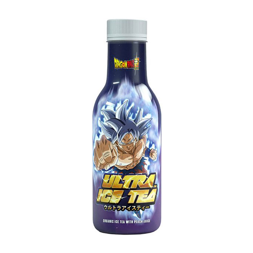 Βιολογικό Παγωμένο Τσάι με Γεύση Ροδάκινο Dragon Ball Son Goku 500ml ULTRA ICE TEA