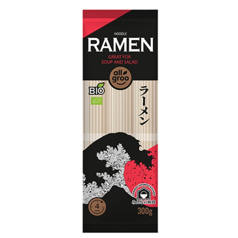 Organic Ramen Noodles 300g ALLGROO