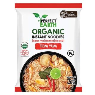 Organic Instant Noodles Tom Yum Flavour 85g PERFECT EARTH