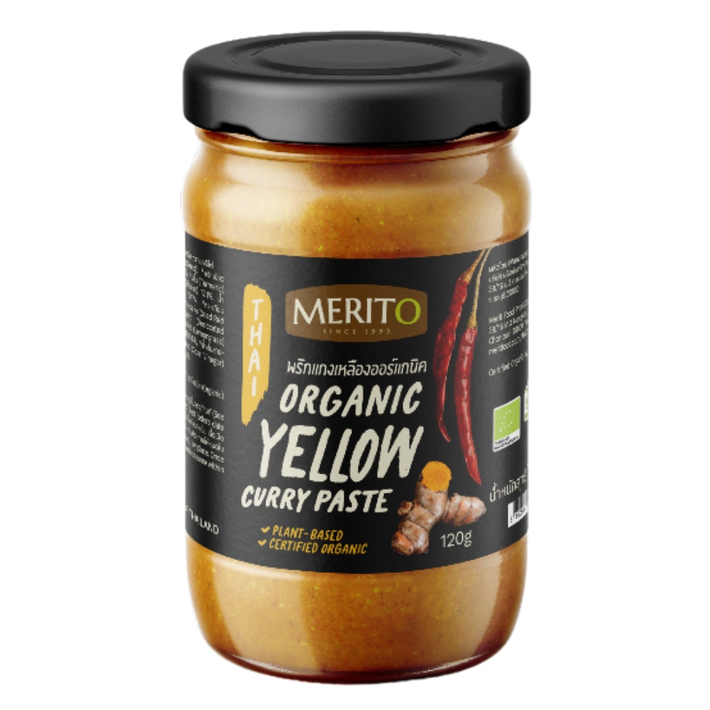 Organic Yellow Curry Paste 120g MERIT-O