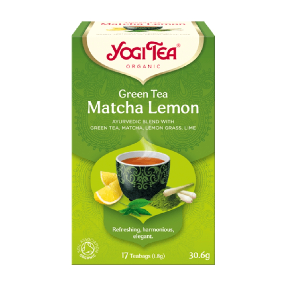 Πράσινο Τσάι Μάτσα και Λεμόνι 30,6g YOGI TEA