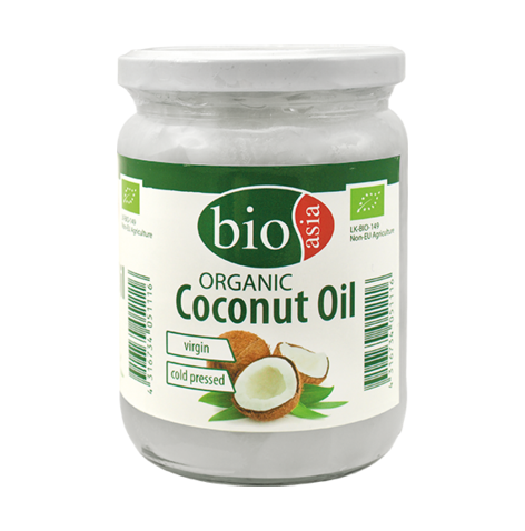 Organic Coconut Oil 500ml (460G) BIOASIA