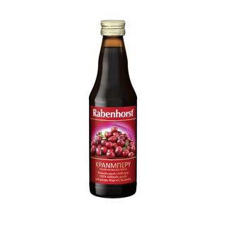 Organic Cranberry Juice 100% 330ml RABENHORST
