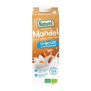 Organic Sugar Free Almond Drink 1lt NATUMI