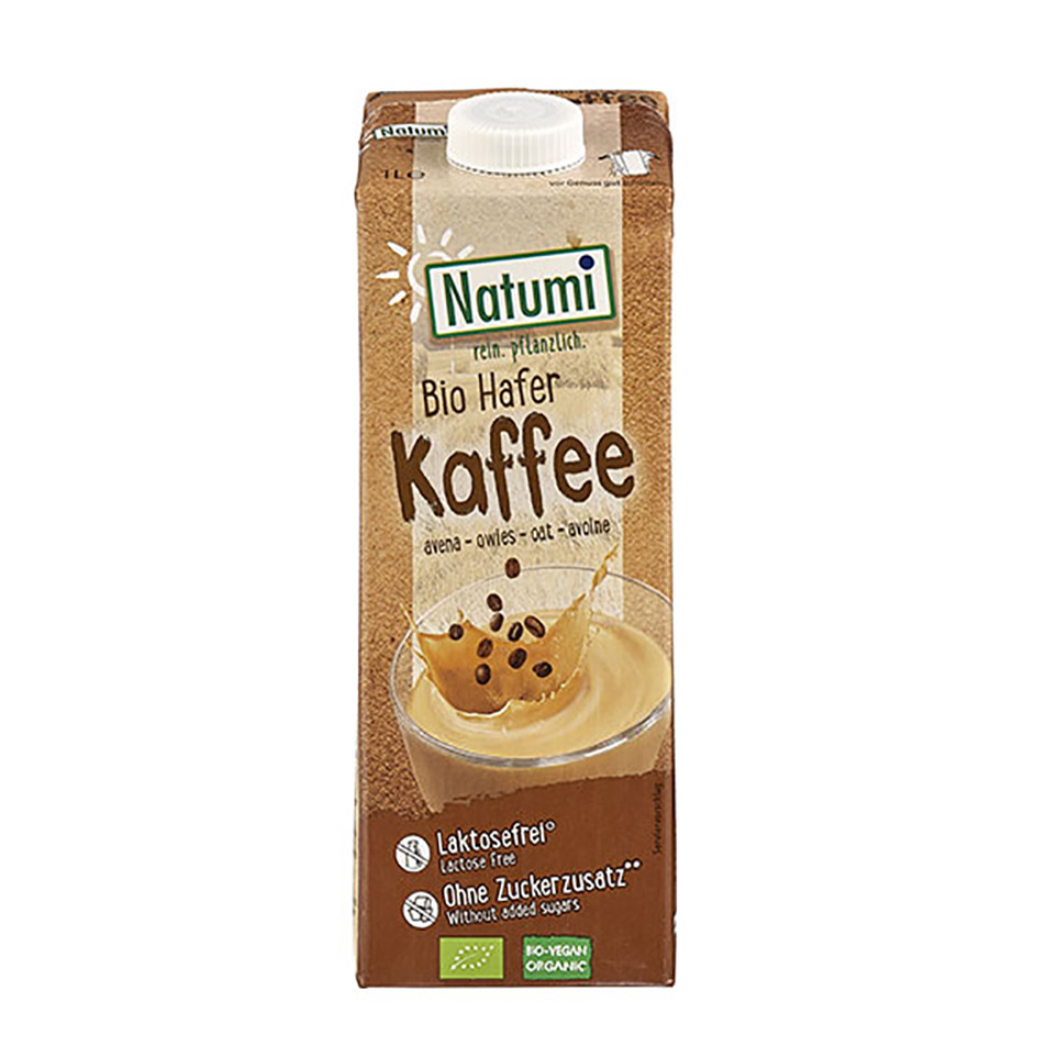 Organic Oat Drink with Coffee 1 lt NATUMI
