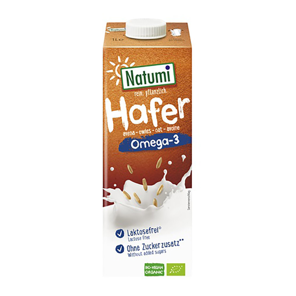 Organic Oat Drink Omega-3 1 lt NATUMI