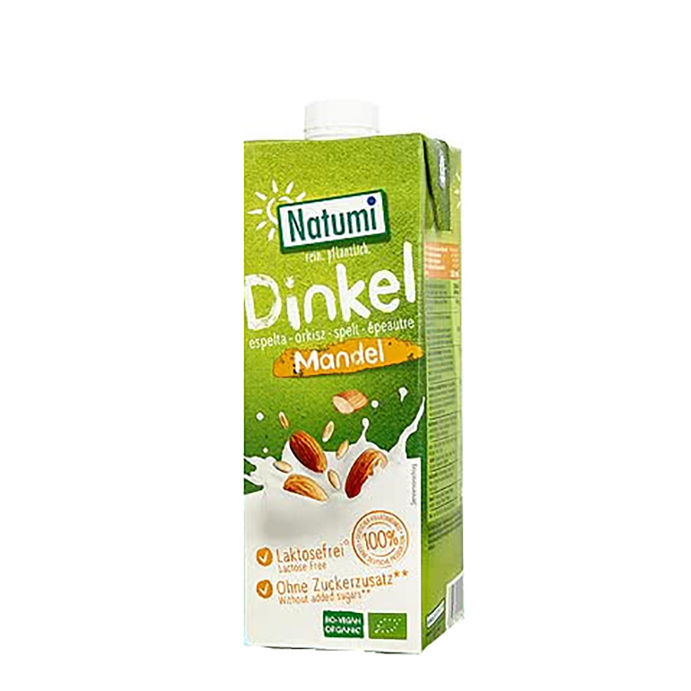 Organic Spelt Drink with Almonds 1 Lt NATUMI