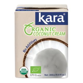 Organic Coconut Cream 24% 200ml KARA