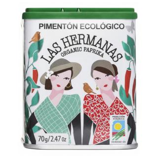 Βιολογική Καπνιστή Πάπρικα La Vera (Γλυκιά) 70g LAS HERMANAS