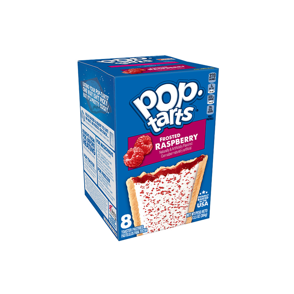 Pop Tarts Frosted Raspberry 384g KELLOGG'S
