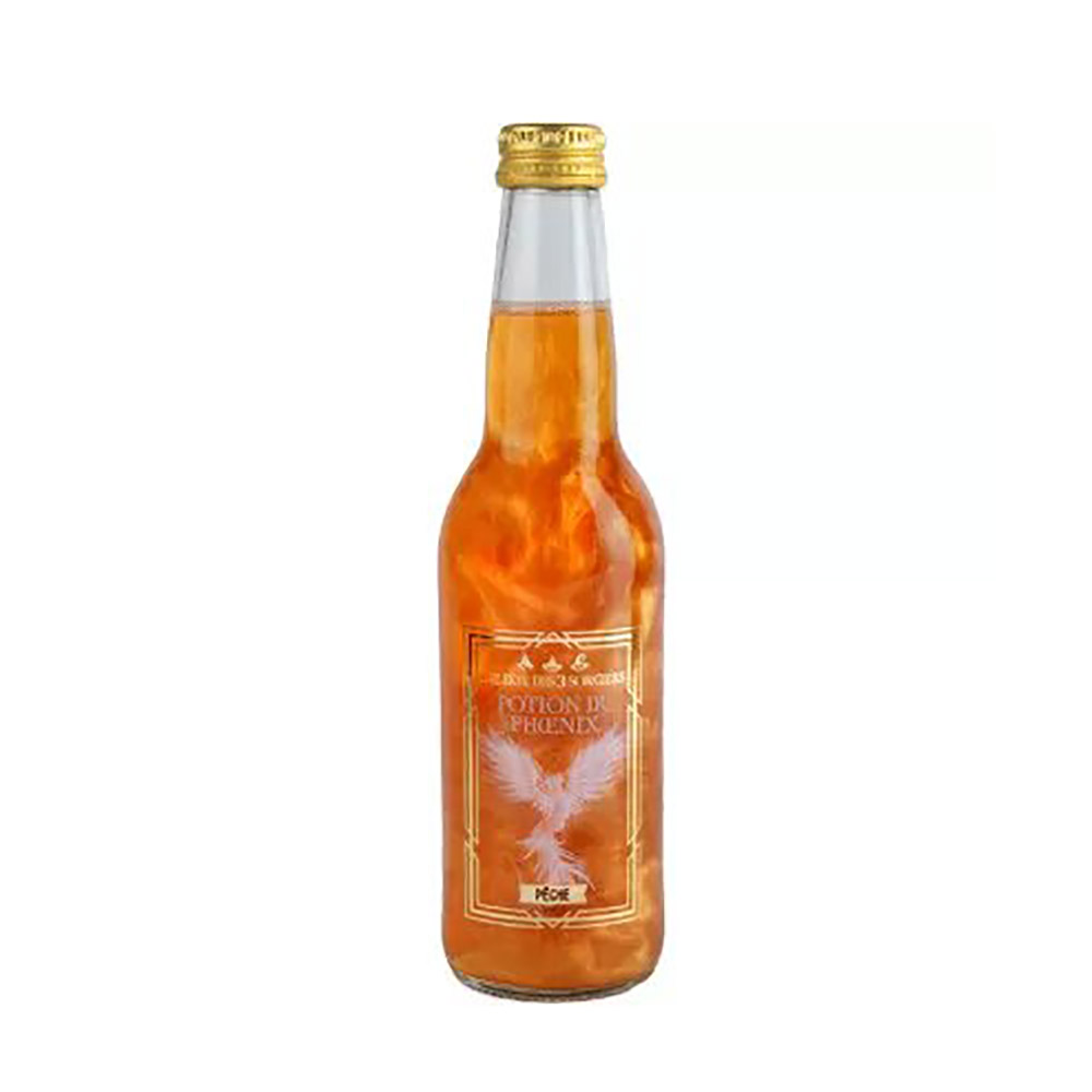 Potion Of The Phoenix Sparkling Peach Flavored Softdrink 330ml ELIXIR DES 3 SORCIERS