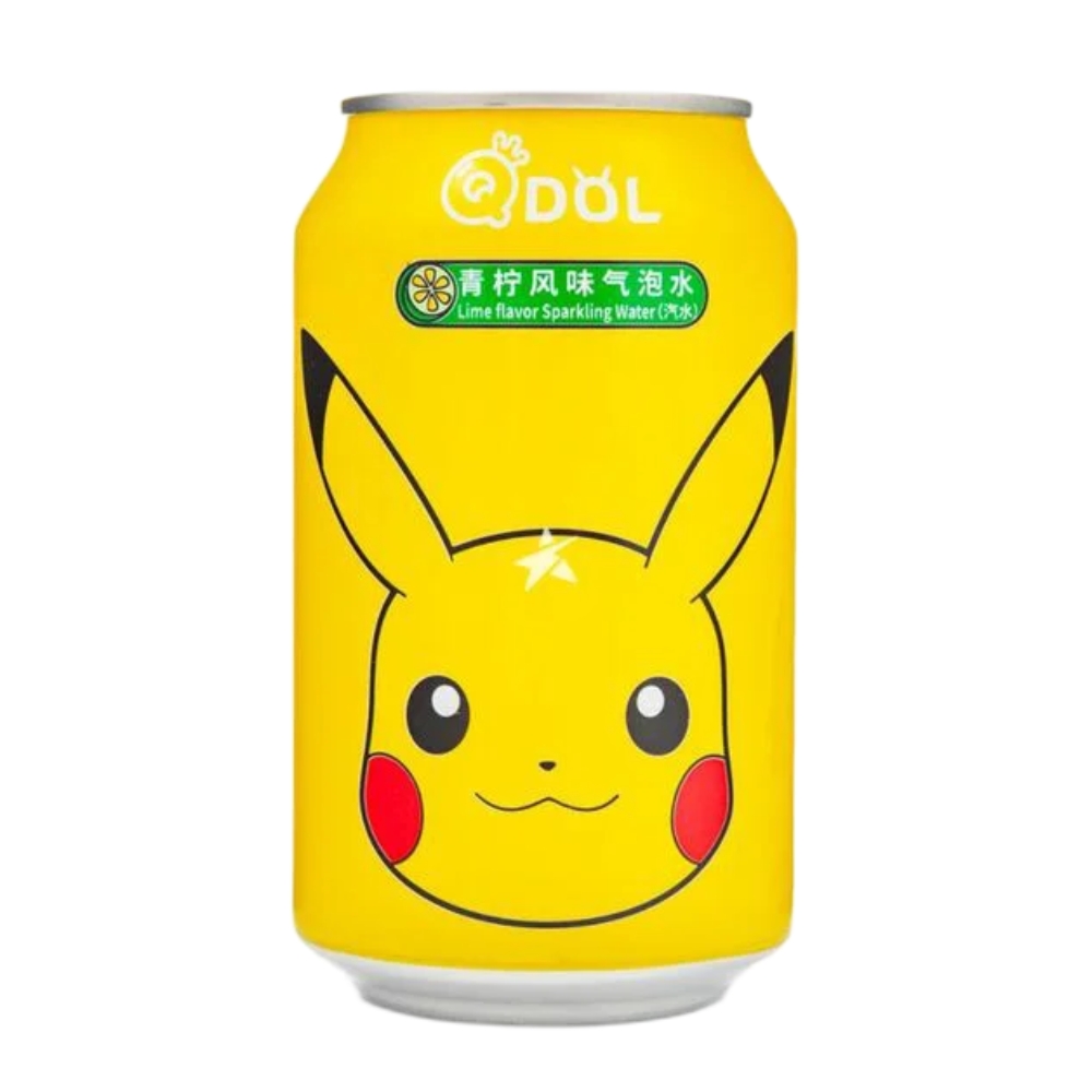 Pokemon Ανθρακούχο Αναψυκτικό με Γεύση Λάιμ 330g QDOL