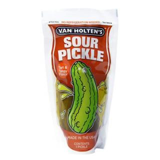 Sour Cucumber Pickle 196g VAN HOLTENS