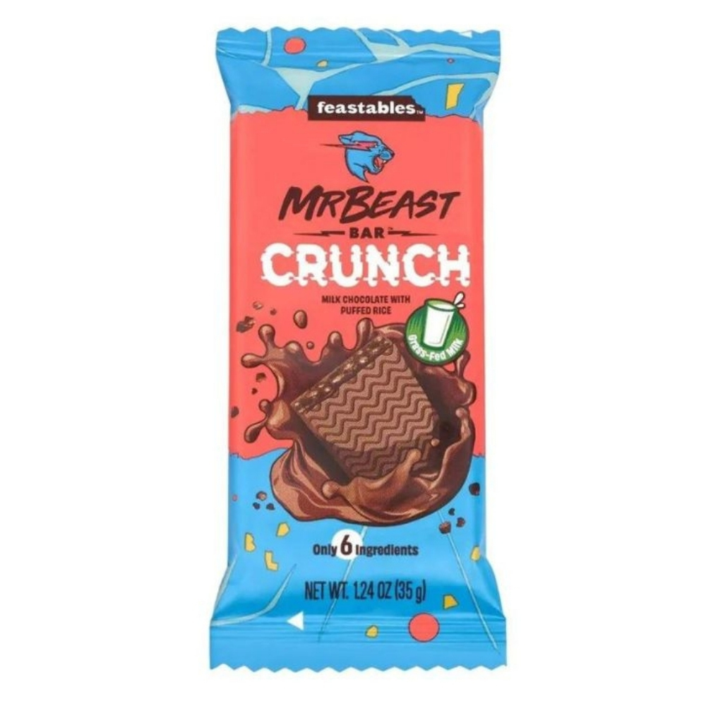 Crunch Milk Chocolate 35g MR BEAST