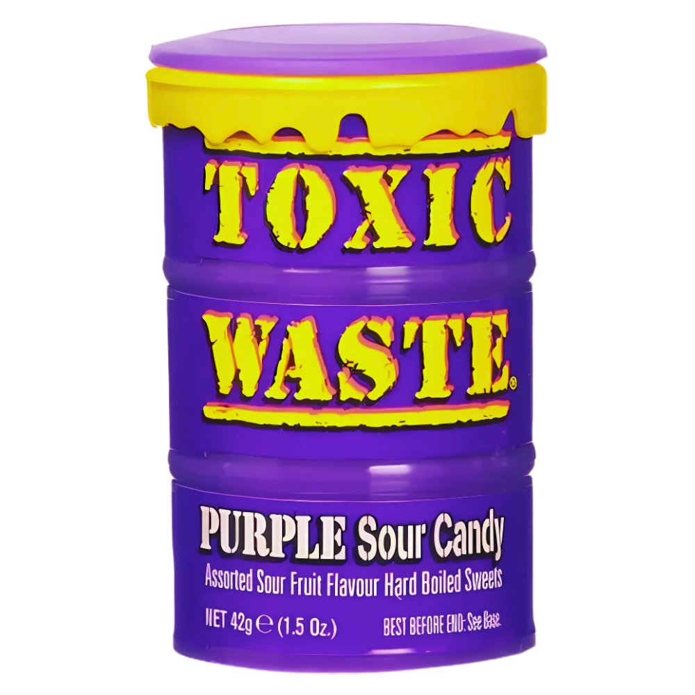 Καραμελάκια Purple Drum 42g TOXIC WASTE