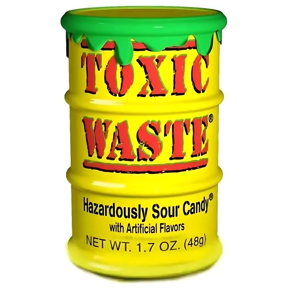 Candies Yellow Drum 42g TOXIC WASTE