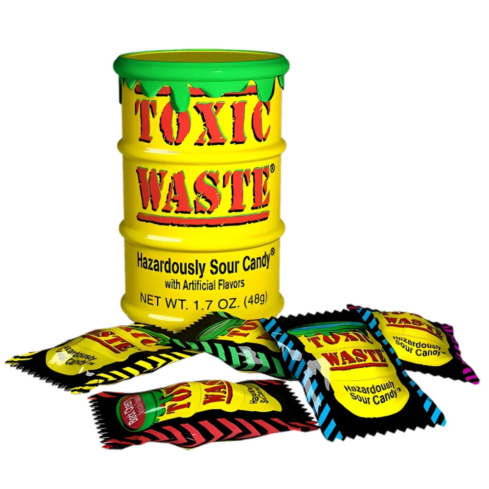 Καραμελάκια Yellow Drum 42g TOXIC WASTE