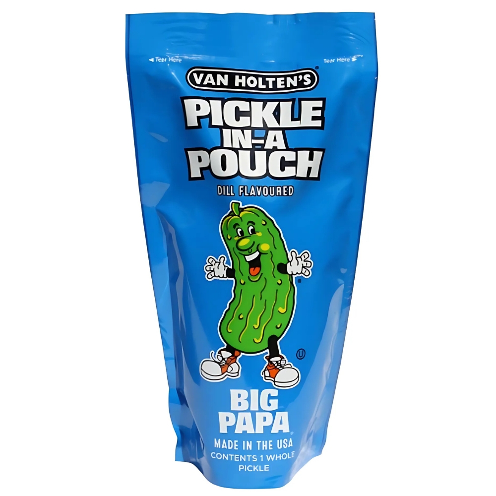 Cucumber Pickle Big Papa 167g VAN HOLTENS