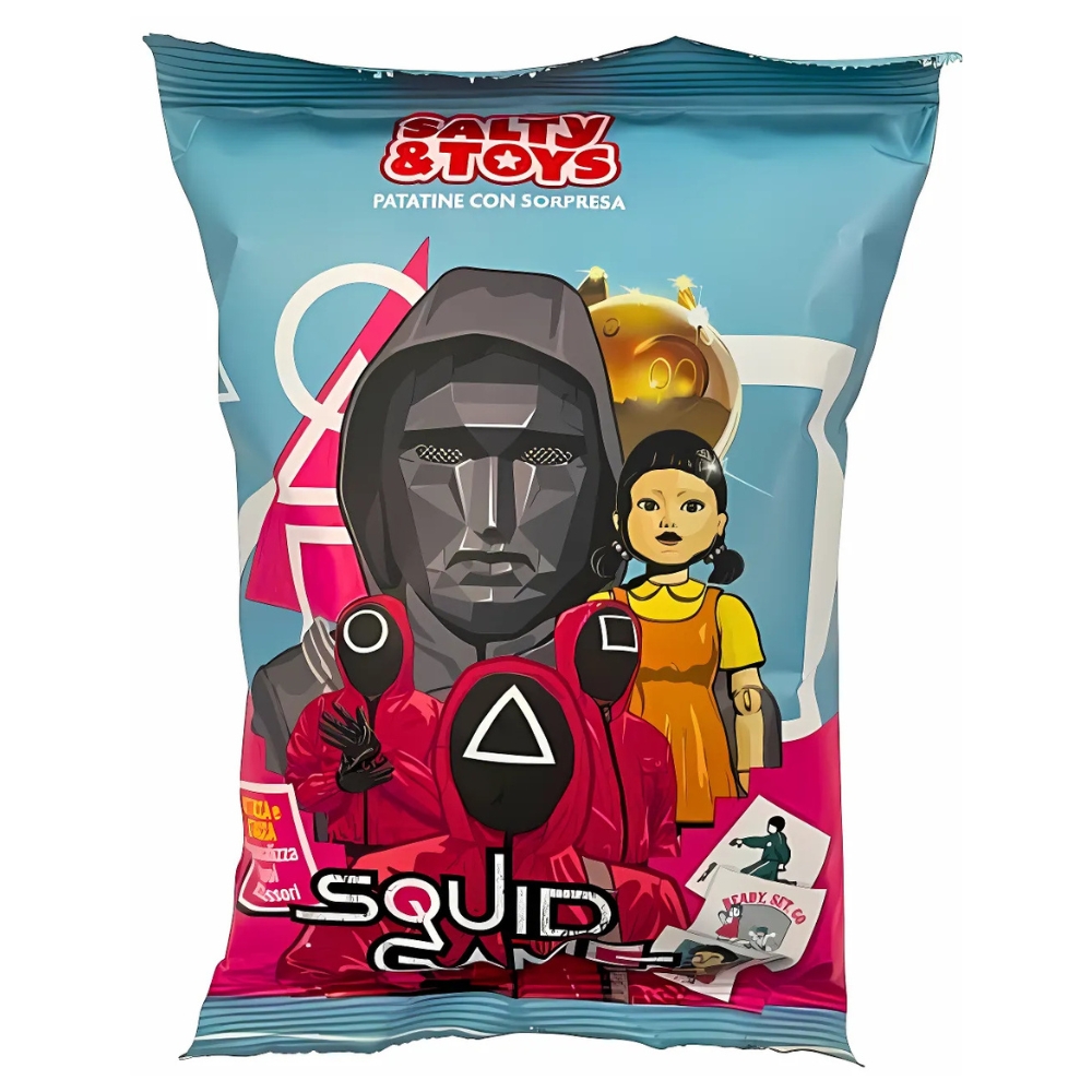 Πατατάκια με Αλάτι 30g SQUID GAME