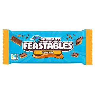 Feastables  Milk Chocolate Caramel Filling 60g MR BEAST
