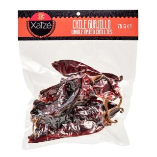 Αποξηραμένες Καυτερές Πιπεριές Guajillo 75g XATZÉ